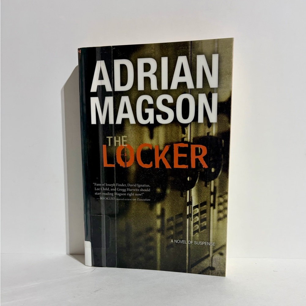 The Locker Adrian Magson Fiction Paperback Book 2016 Suspense Cruxys Solutions